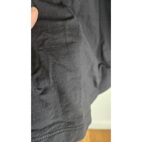 IBKUL Small Golf/Hike 1/4 Zip Pullover Black Long Sleeve Mesh Sleeve Cool Top - Picture 7 of 7